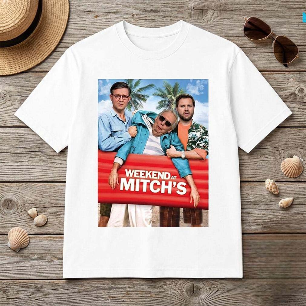 Mitch McConnell Weekend At Mitch's Funny Meme T-Shirt Best Gift for Fans