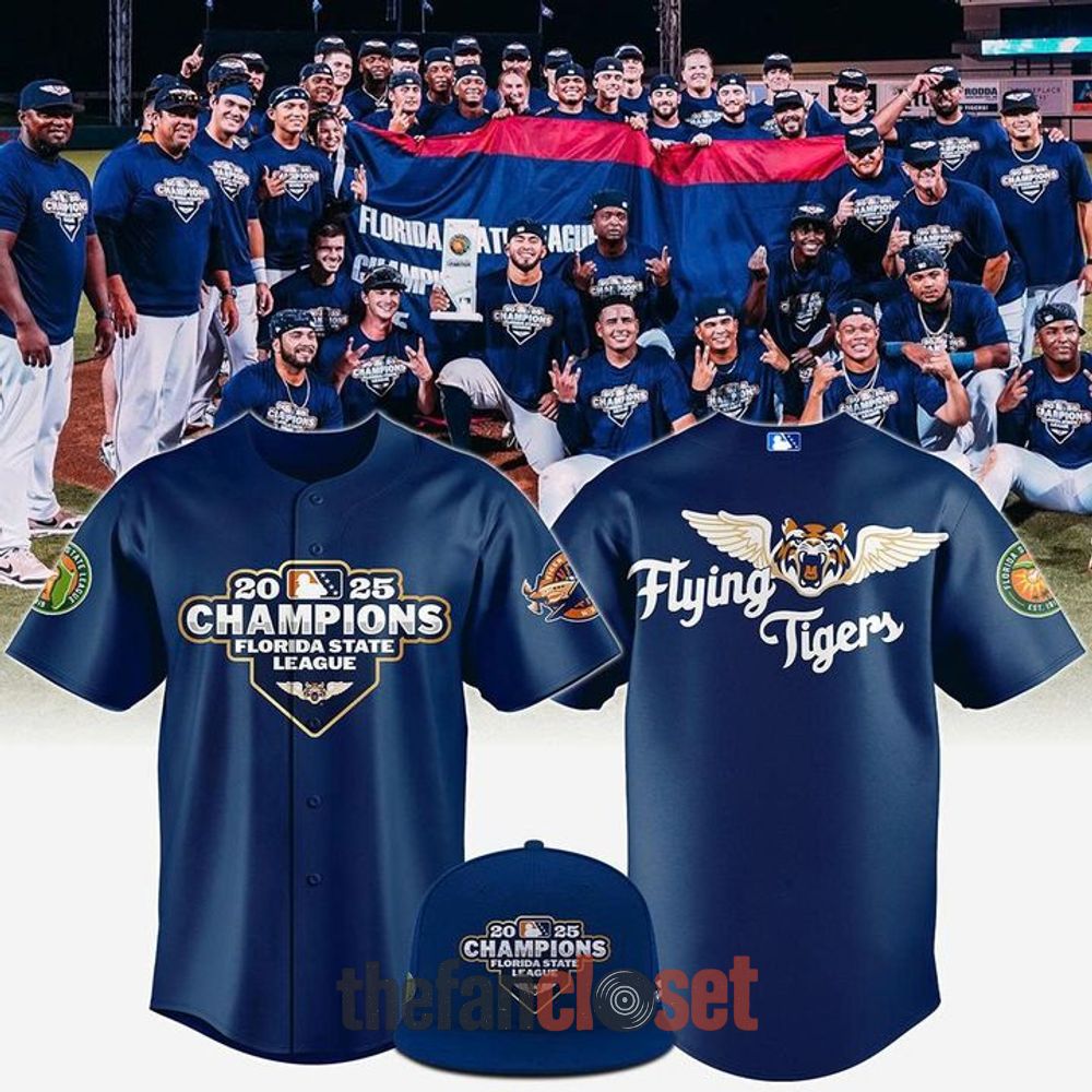 Champion Lakeland Flying Tigers Limited Edition Baseball Jersey