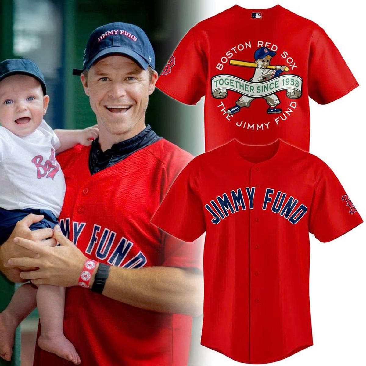 Boston Red Sox 2026 Strike Out Cancer Since 1953 Jimmy Fund Baseball Jersey 1 - Unicasport Boston Red Sox 2026 Strike Out Cancer Since 1953 Jimmy Fund Baseball Jersey