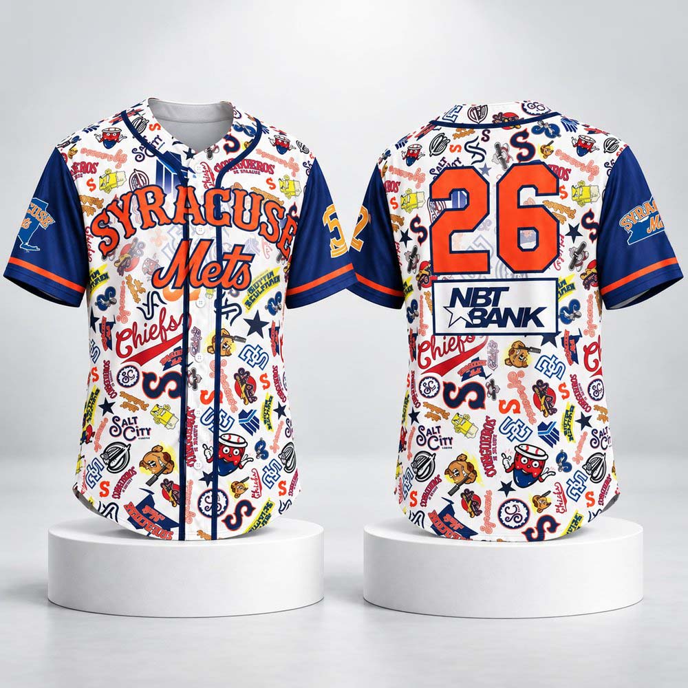 Syracuse Mets Sticker Bomb 2026 Jersey Giveaway 2 - Unicasport Syracuse Mets Sticker Bomb 2026 Jersey Giveaway