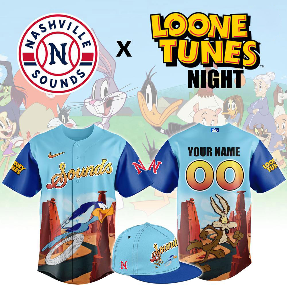 Custom Nashville Sounds x Looney Tunes Night 2026 Baseball Jersey Apparel 1 - Unicasport Custom Nashville Sounds x Looney Tunes Night 2026 Baseball Jersey Apparel