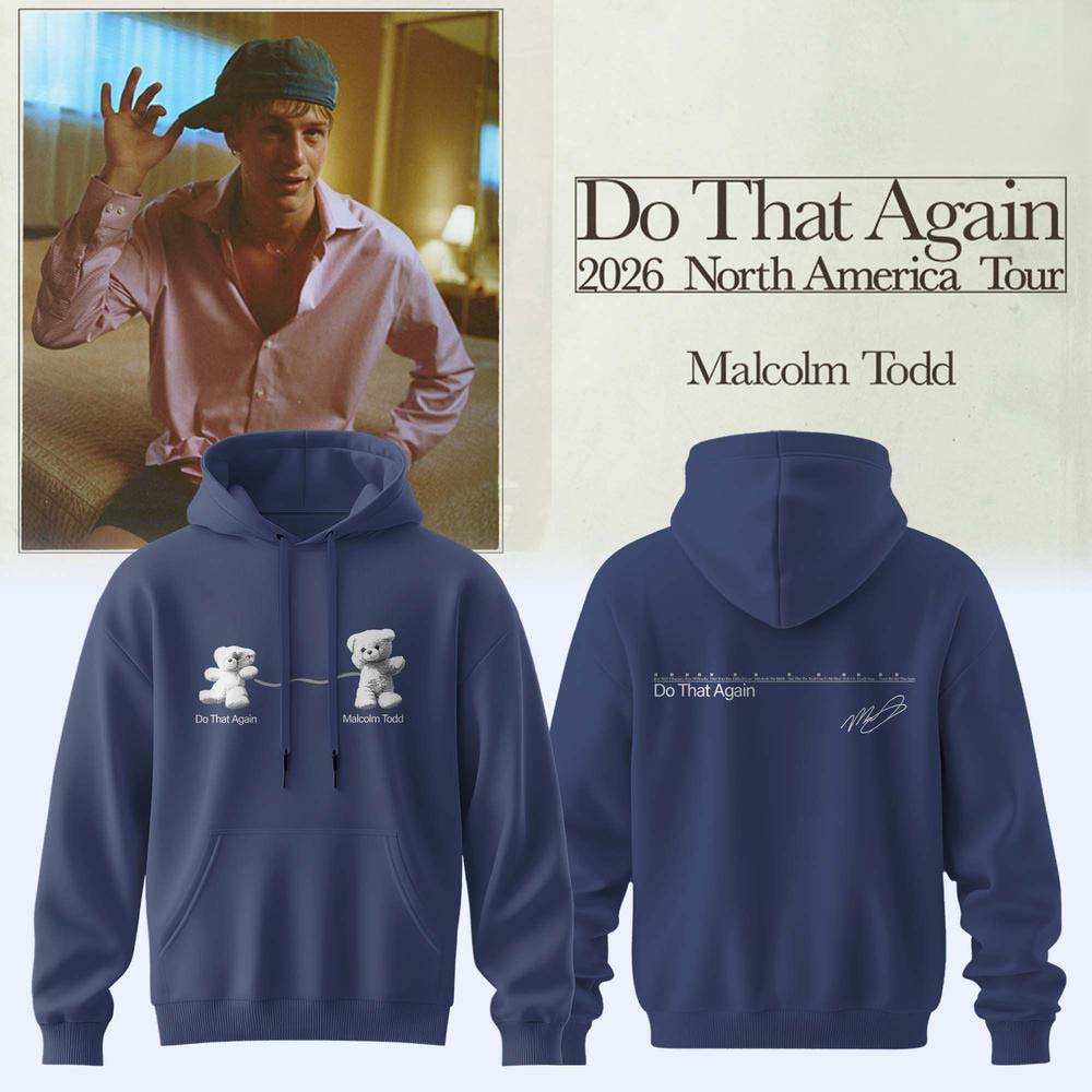 Malcolm Todd Do That Again Tour 2026 Hoodie