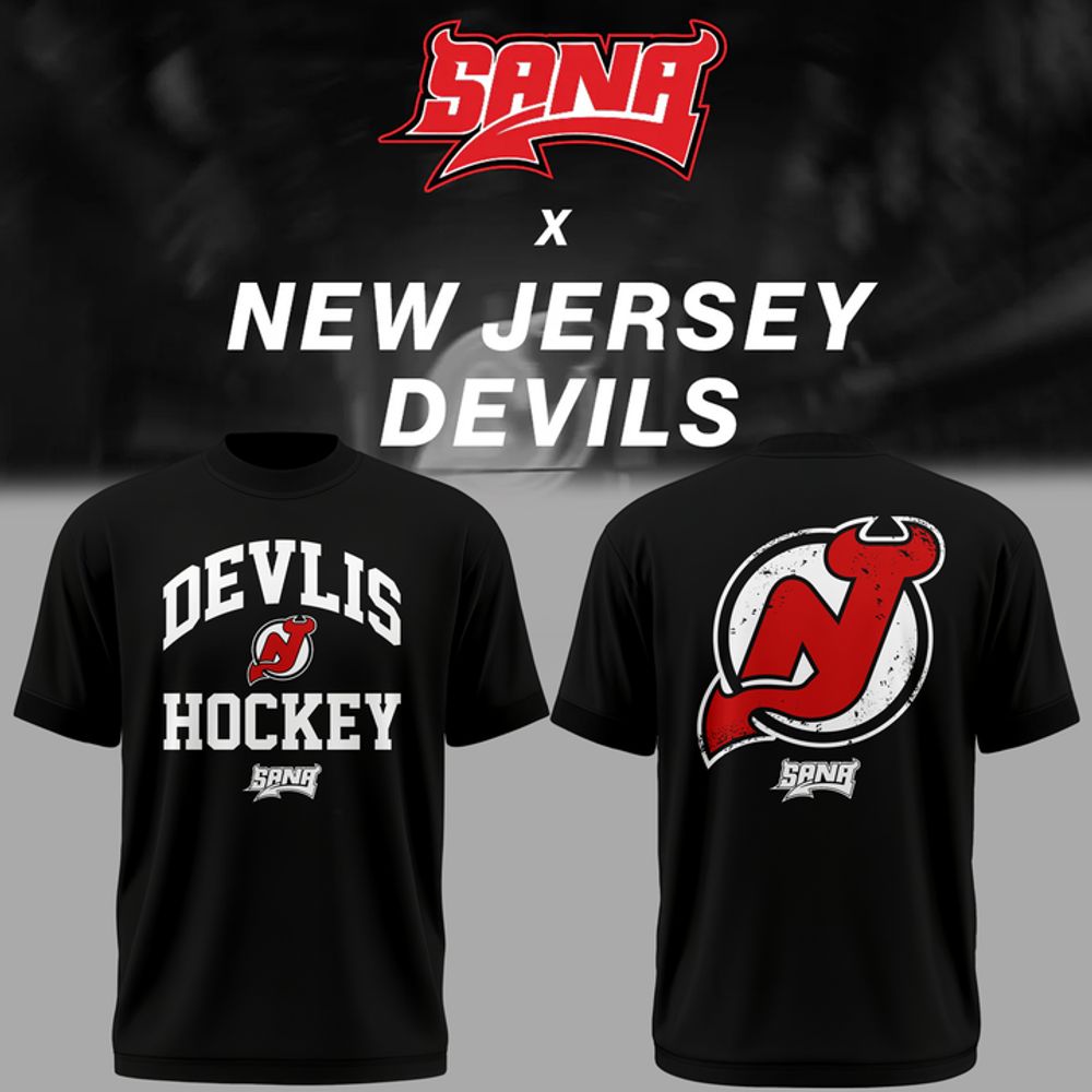 New Jersey Devils SANA Black Shirt