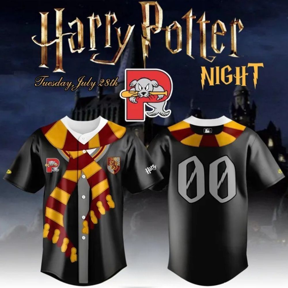 Portland Sea Dogs 2026 Harry Potter Night Special Baseball Jersey