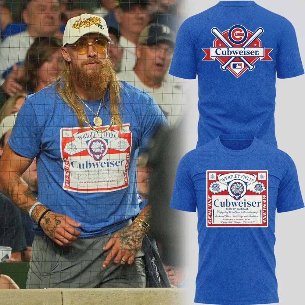Chicago Cubs Cubweiser King of Baseball Wrigley Field T-Shirt