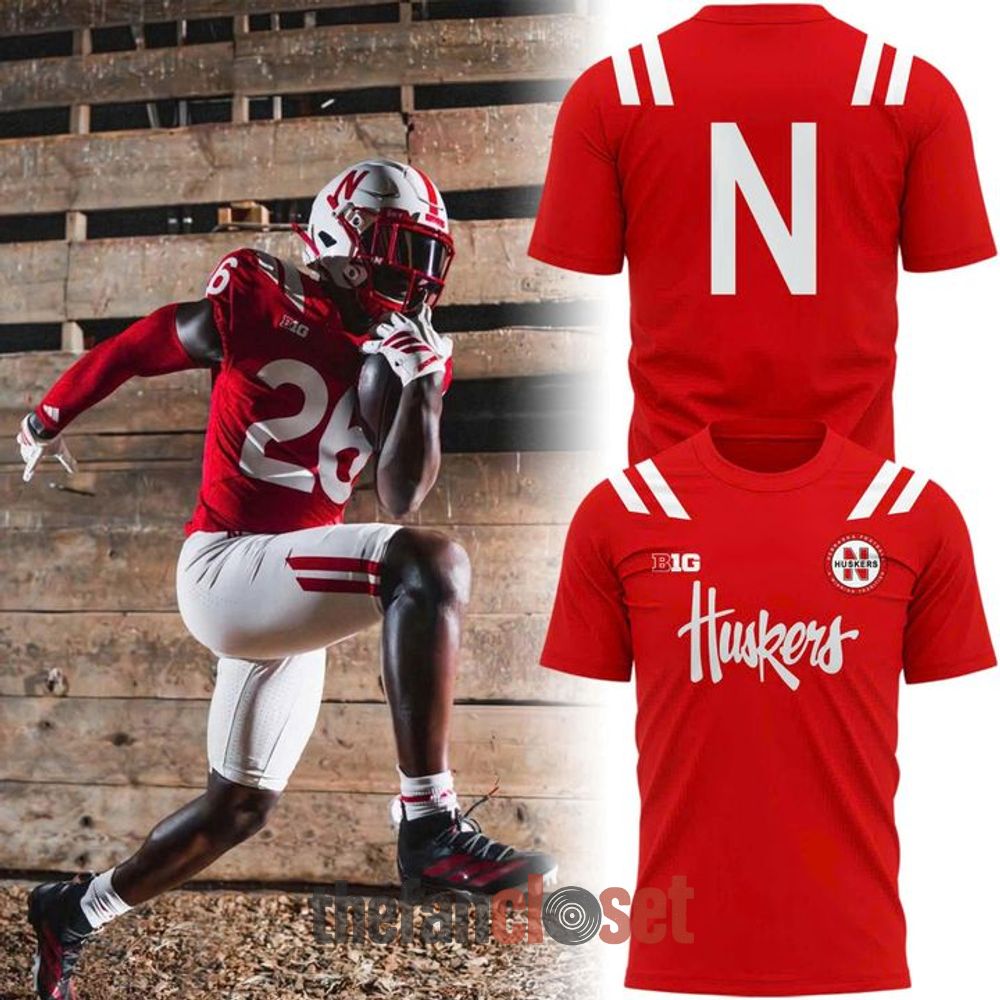 Nebraska Huskers Football Special 2026 Uniform Shirt