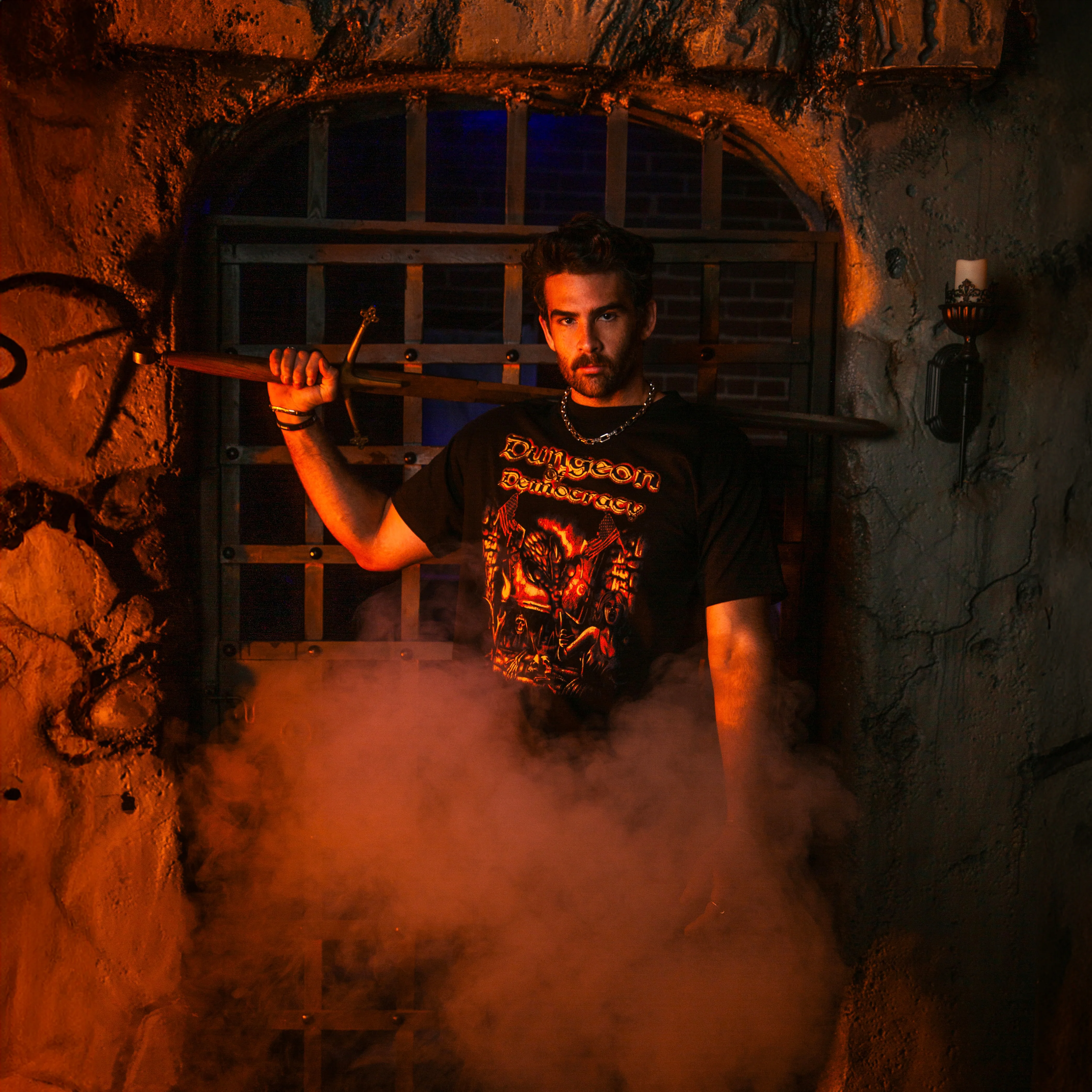 Dungeon of Democracy TShirt Dungeon of Democracy Graphic Tee Merch 2025