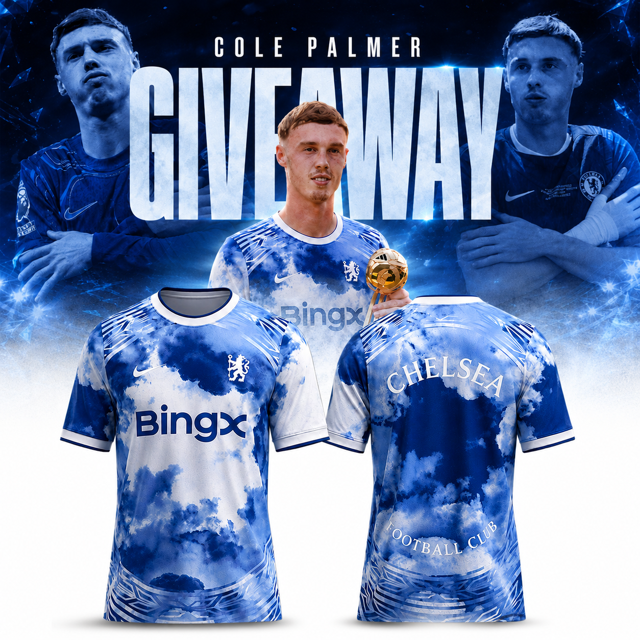 Chelsea 2026 2027 PreMatch Kit Jersey Shirt Soccer Football Fan Sports Training Inspired Jersey 1 - Unicasport Chelsea 2026 2027 PreMatch Kit Jersey Shirt Soccer Football Fan Sports Training Inspired Jersey