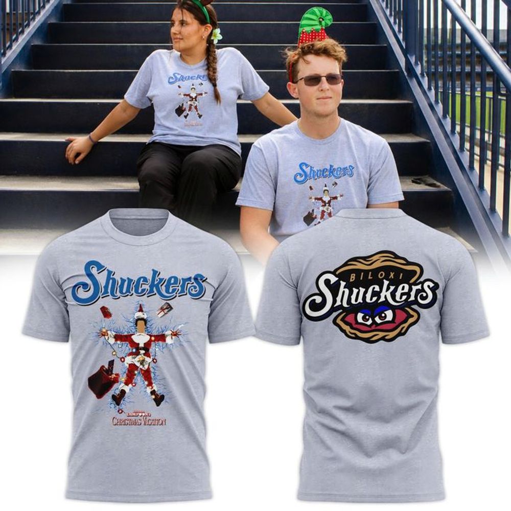 Biloxi Shuckers 2026 Christmas Vacation Limited Edition Shirt