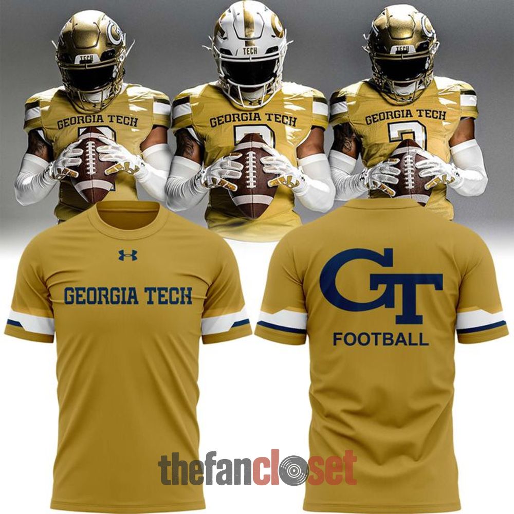 Under Armour Georgia Tech Yellow Jackets Football Shirt