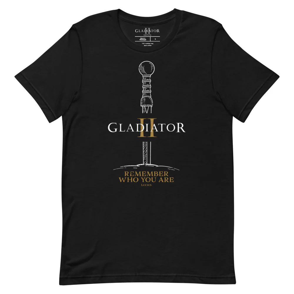 Gladiator II Remember TShirt Epic Movie Sequel Graphic Tee Gift for Fans