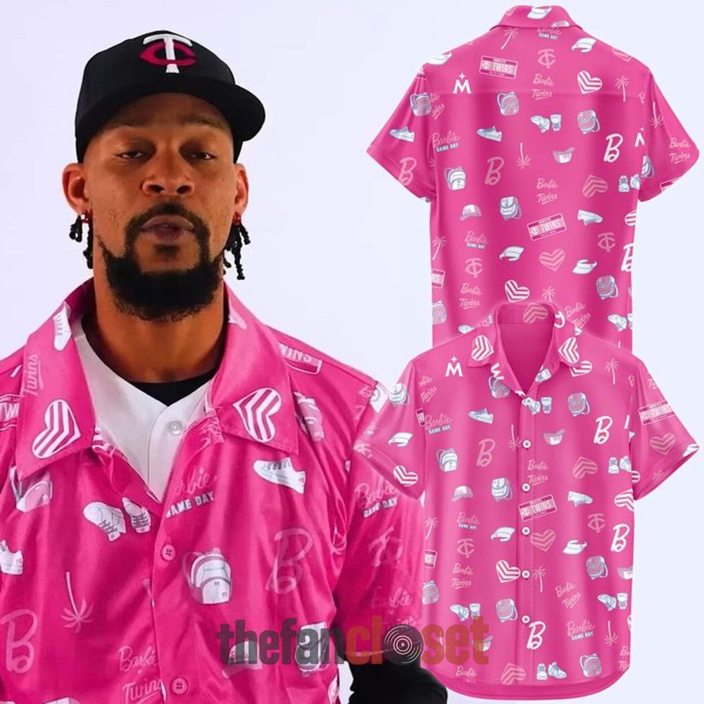 Barbie Game Day Hawaiian Shirt - Minnesota Twins 2026