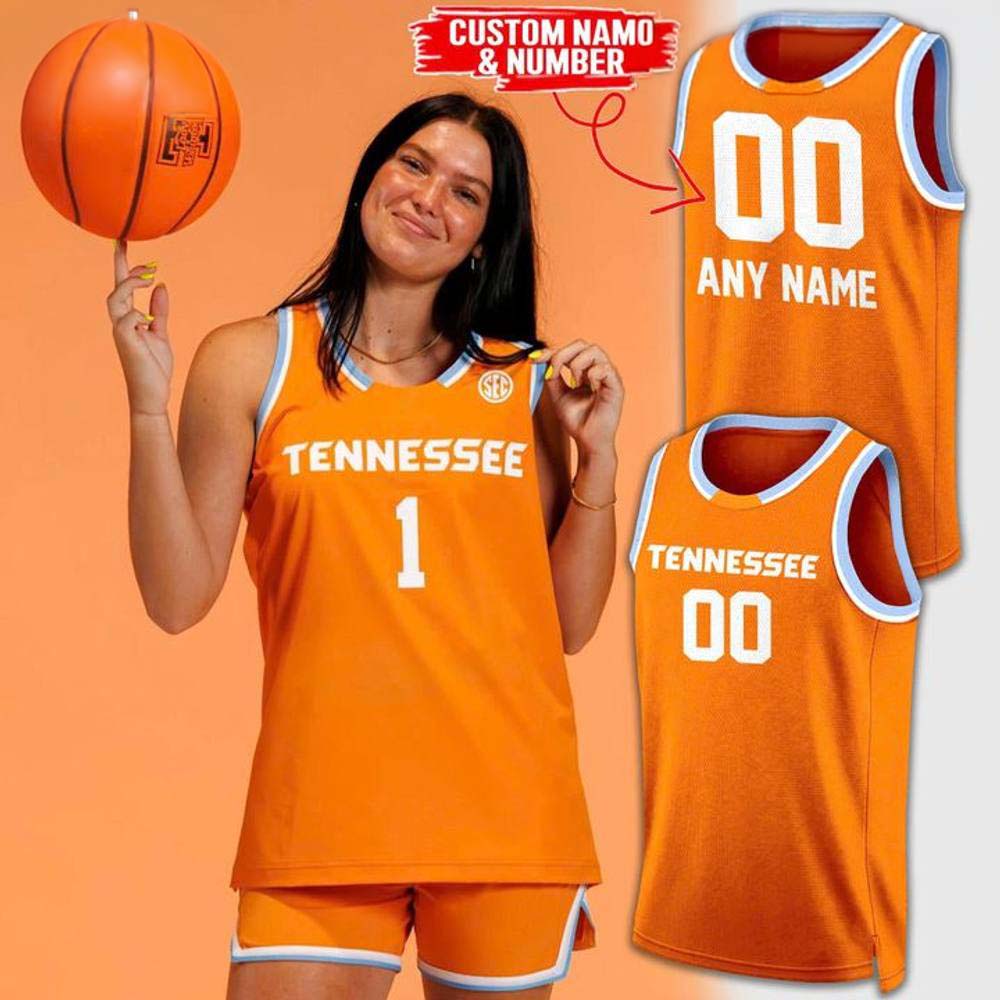 Lady Vols Orange Basketball Jersey