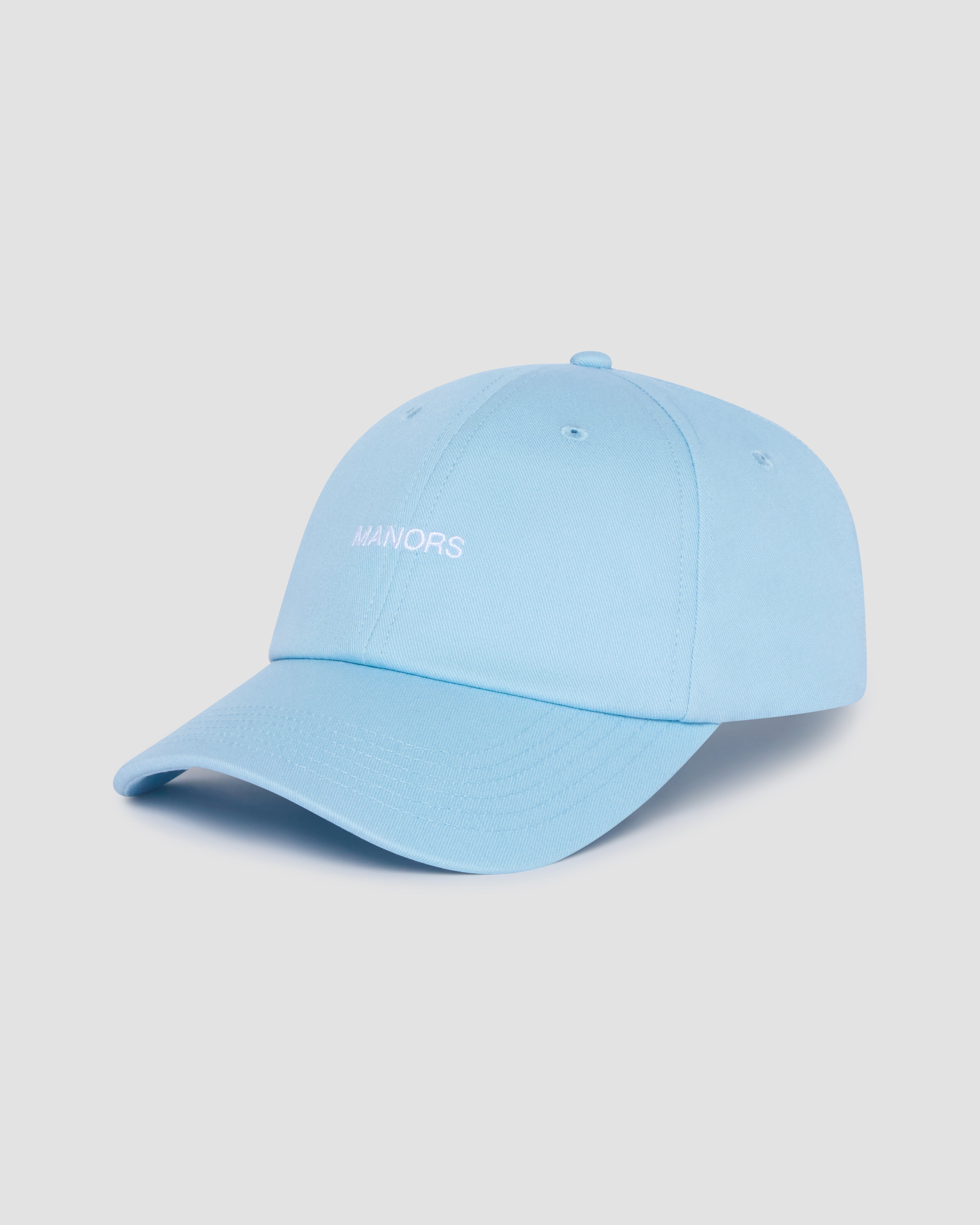 Jolidee Sky Blue Chino Golf Cap made of premium soft cotton for a timeless vintage look