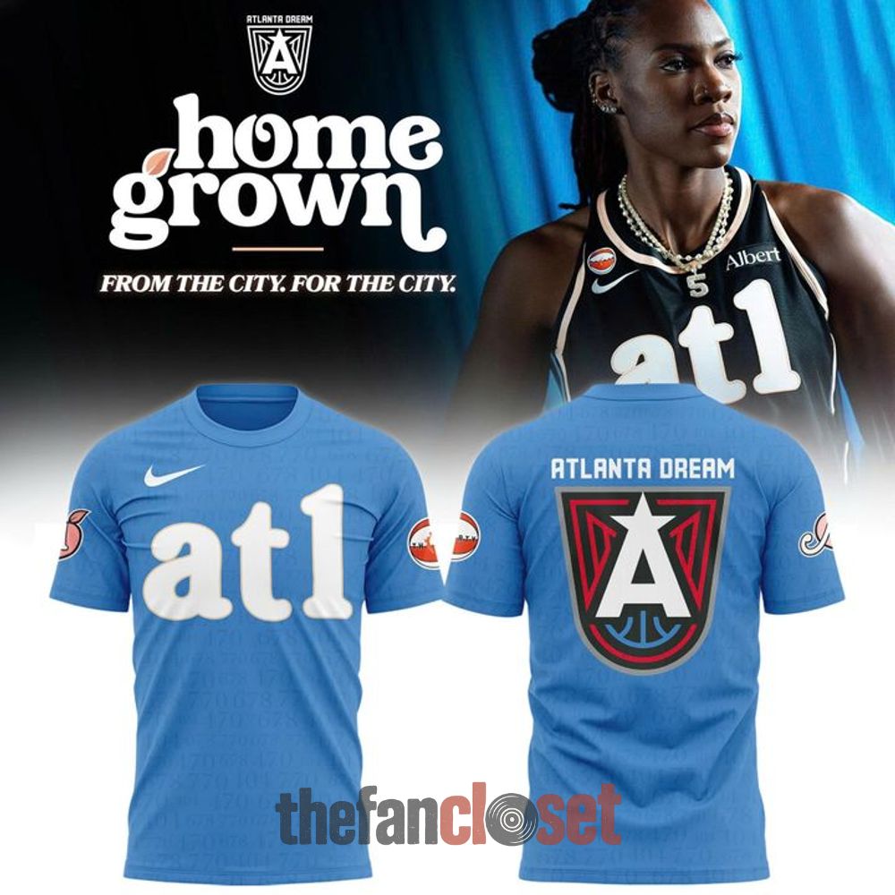 Atlanta Dream 2026 Home Grown Shirt Blue