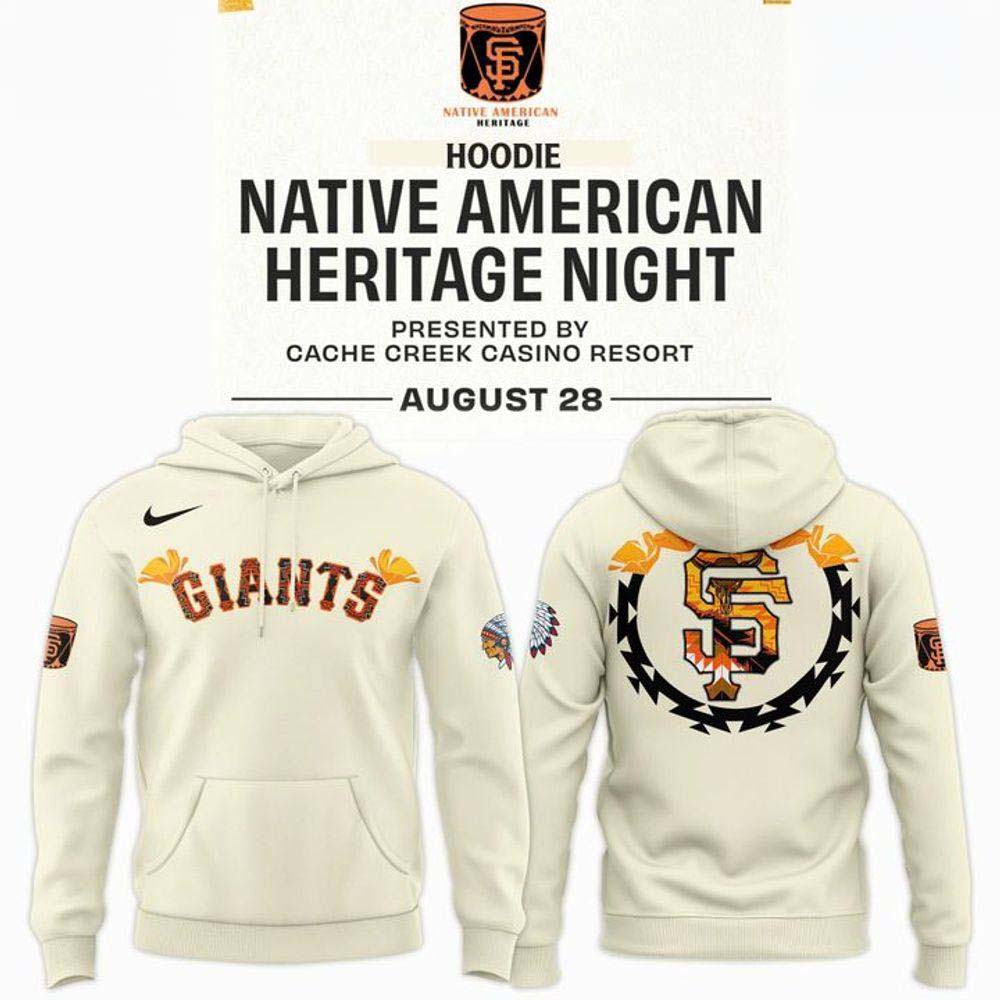 San Francisco Giants Native American Heritage Night Hoodie