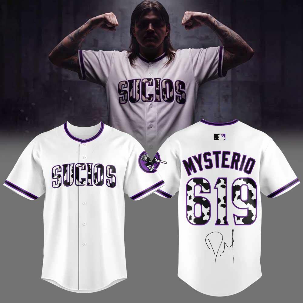 Dirty Dominik Mysterio King Of The Luchadores Baseball Jersey Gift for Fans 1 - Unicasport Dirty Dominik Mysterio King Of The Luchadores Baseball Jersey Gift for Fans