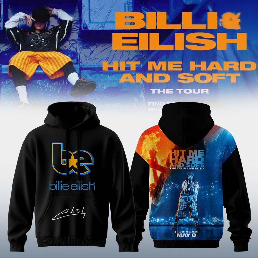 Billie Eilish Hit Me Hard and Soft Hoodie