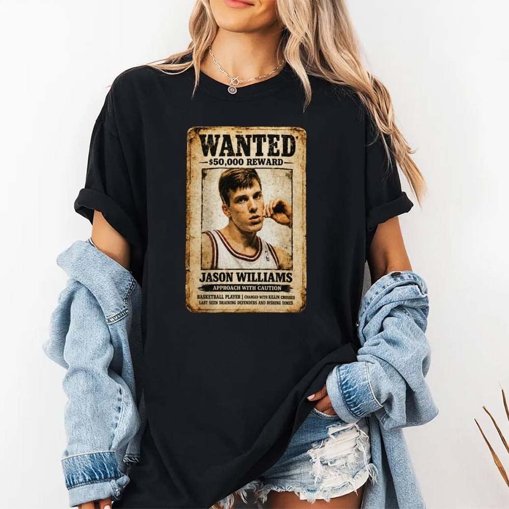 Jason Williams Wanted 50000 Reward Shirt