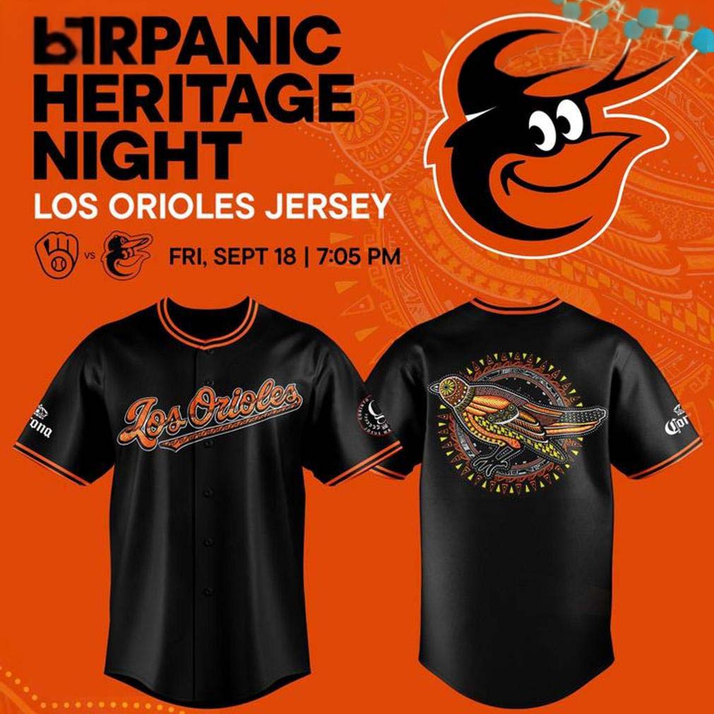 Baltimore Orioles Hispanic Heritage Baseball Jersey