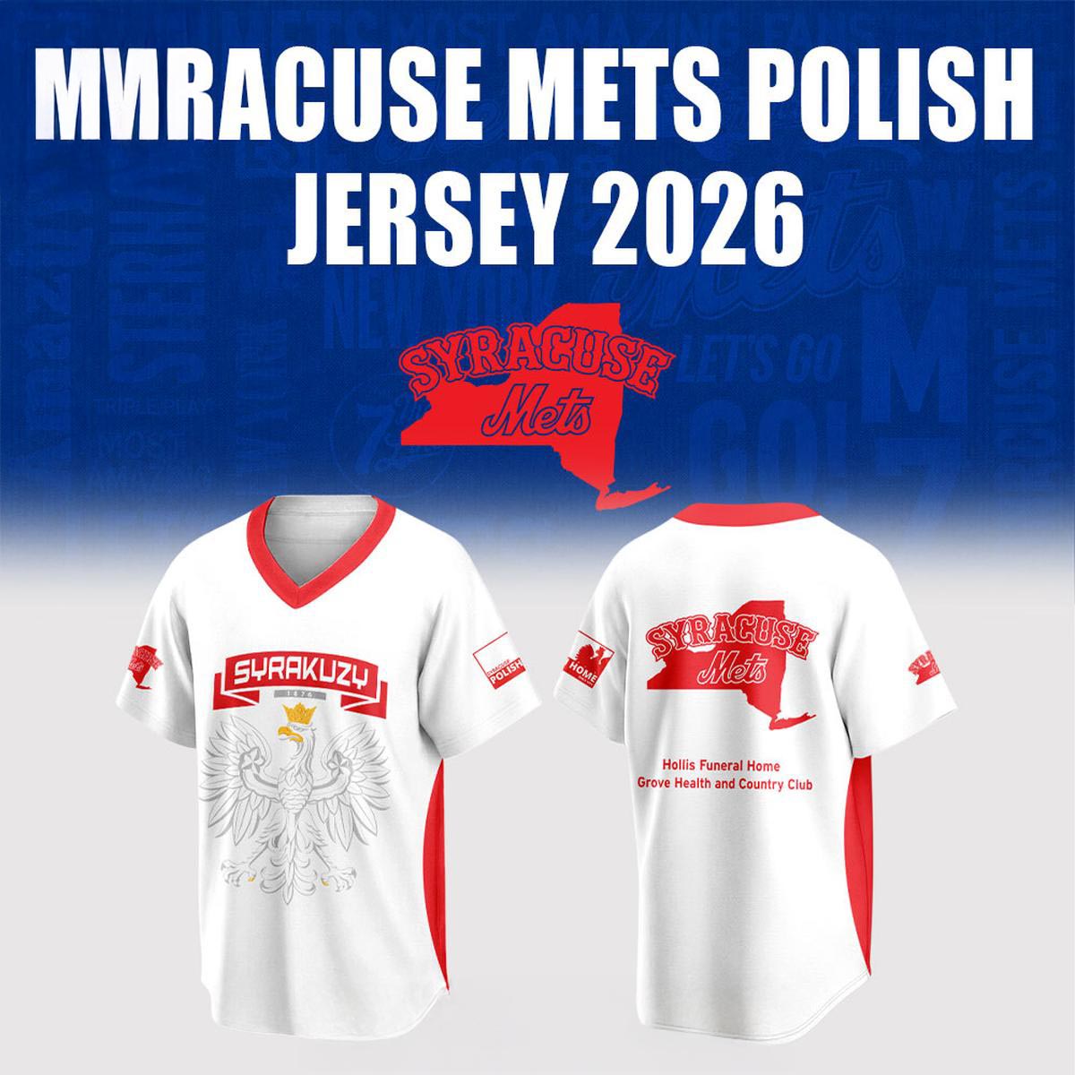 Syracuse Mets Polish Proud 2026 Personalized Baseball Jersey Heritage Game Fanwear 2 - Unicasport Syracuse Mets Polish Proud 2026 Personalized Baseball Jersey Heritage Game Fanwear