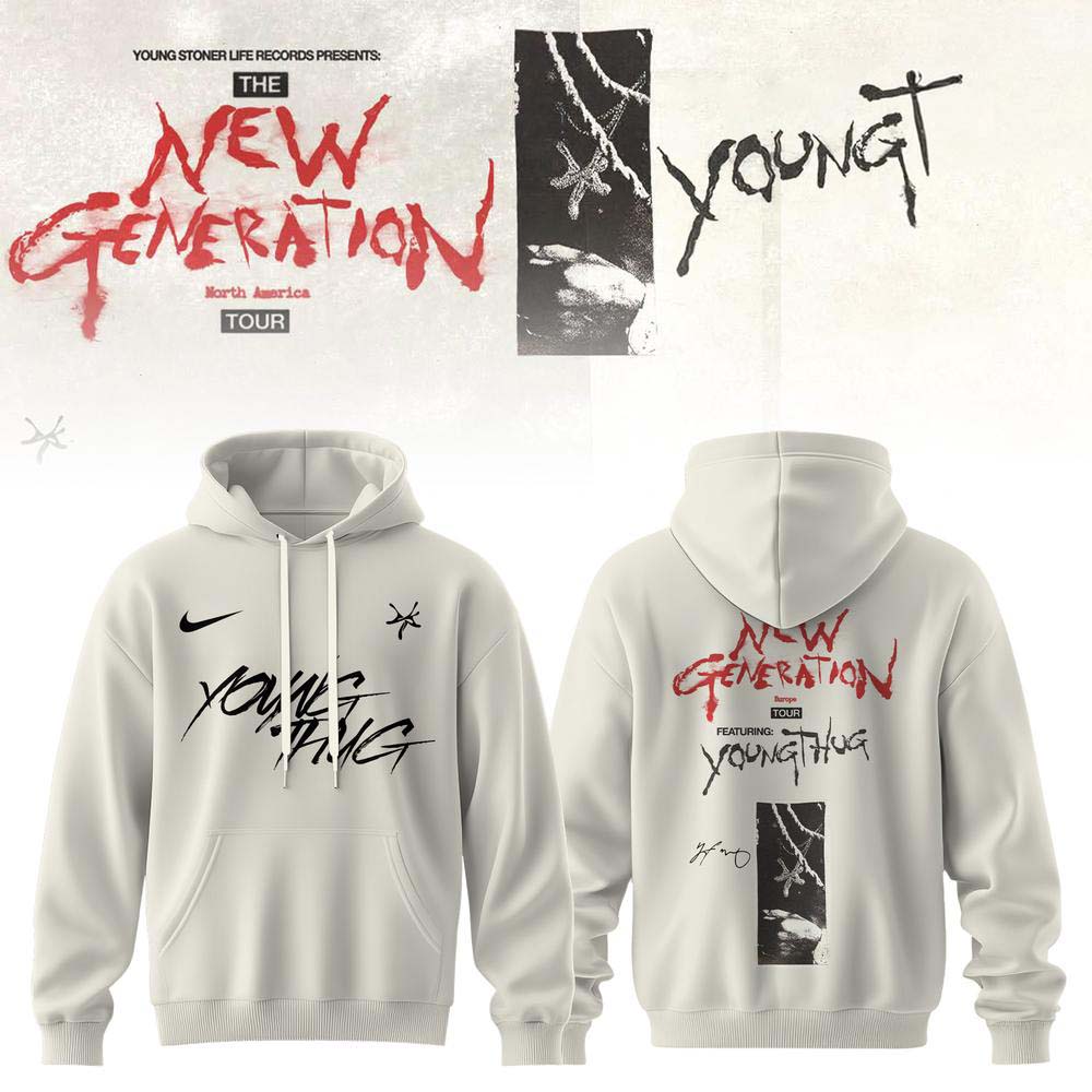 Young Thug New Generation Tour 2026 Hoodie