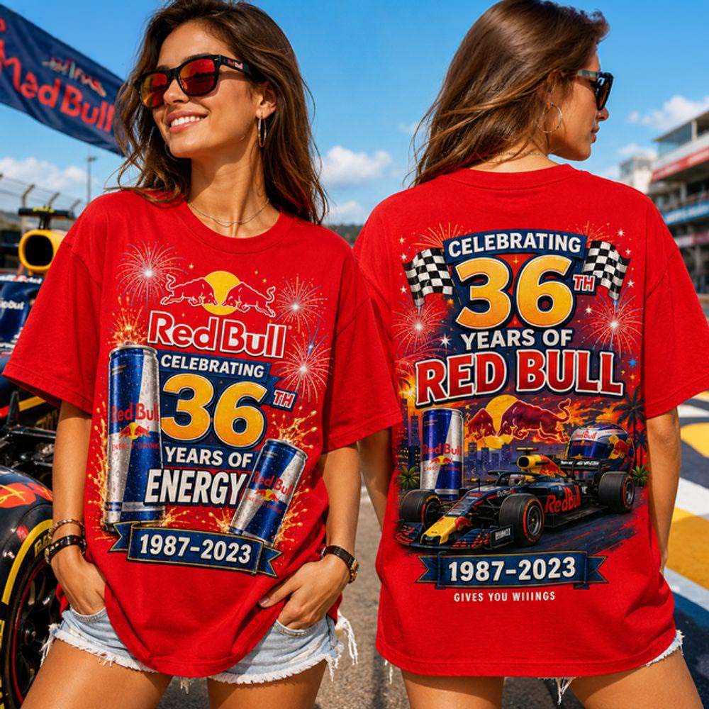 Red Bull 36 Years Celebration Limited Edition Shirt