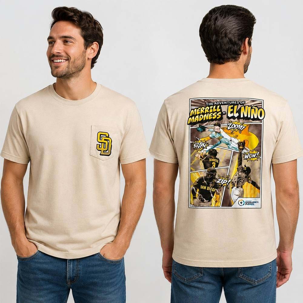 2026 Padres Superhero Pocket Tee Giveaway