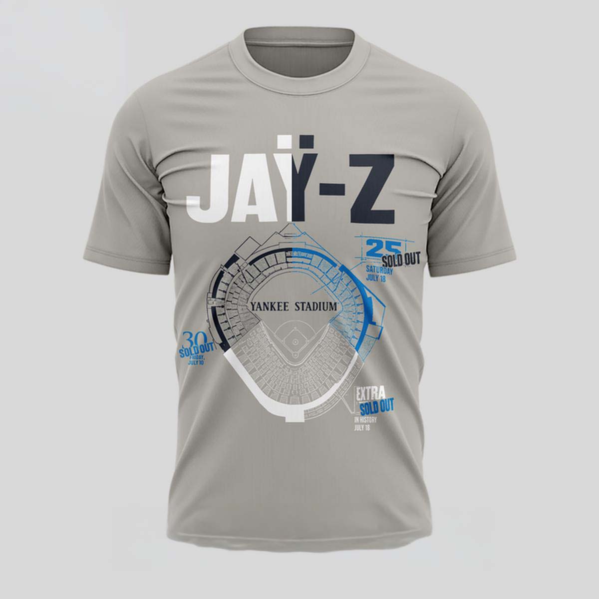 JayZ x New York Yankees 96 and Forever Vintage Style T-Shirt - Best Gift for Fans - Image 2