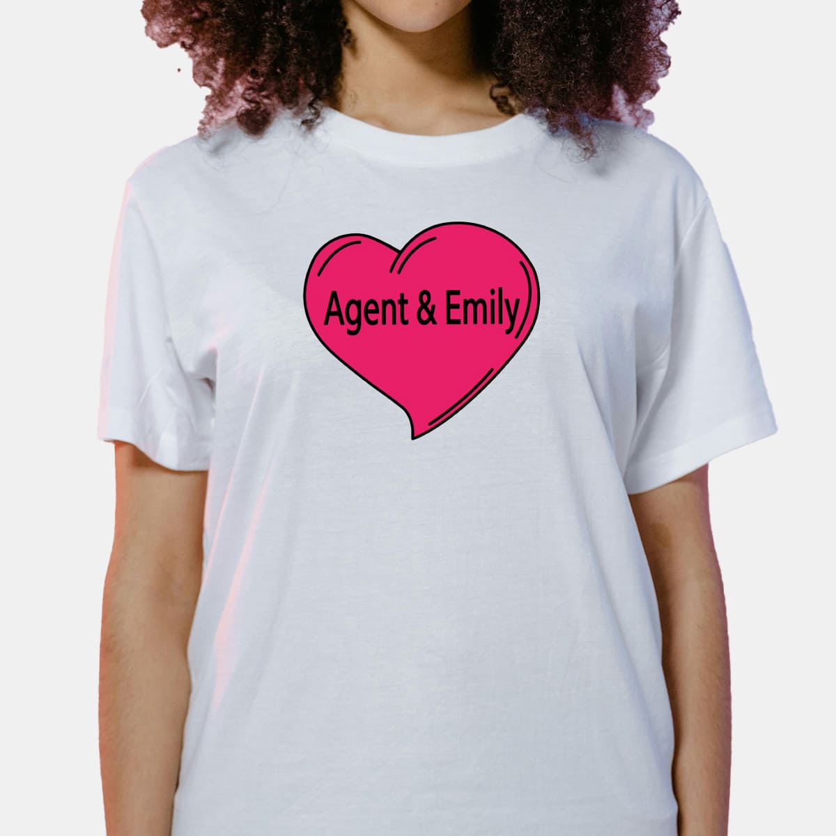 Agent Emily Vintage Graphic Tee Trendy 2025 Retro Style Gift for Fans - Image 2
