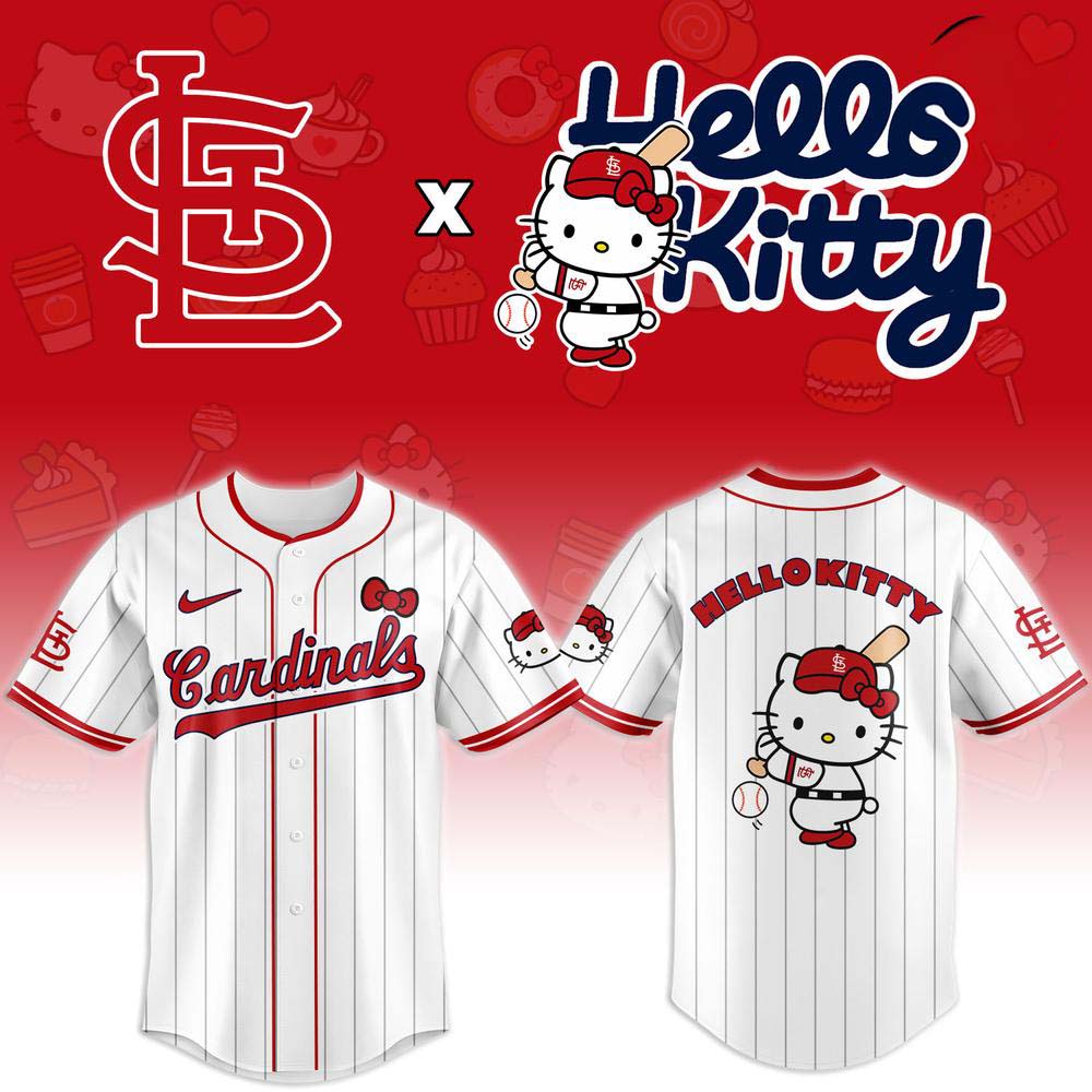 St Louis Cardinals x Hello Kitty Special New Edition 2026 Jersey 1 - Unicasport St Louis Cardinals x Hello Kitty Special New Edition 2026 Jersey