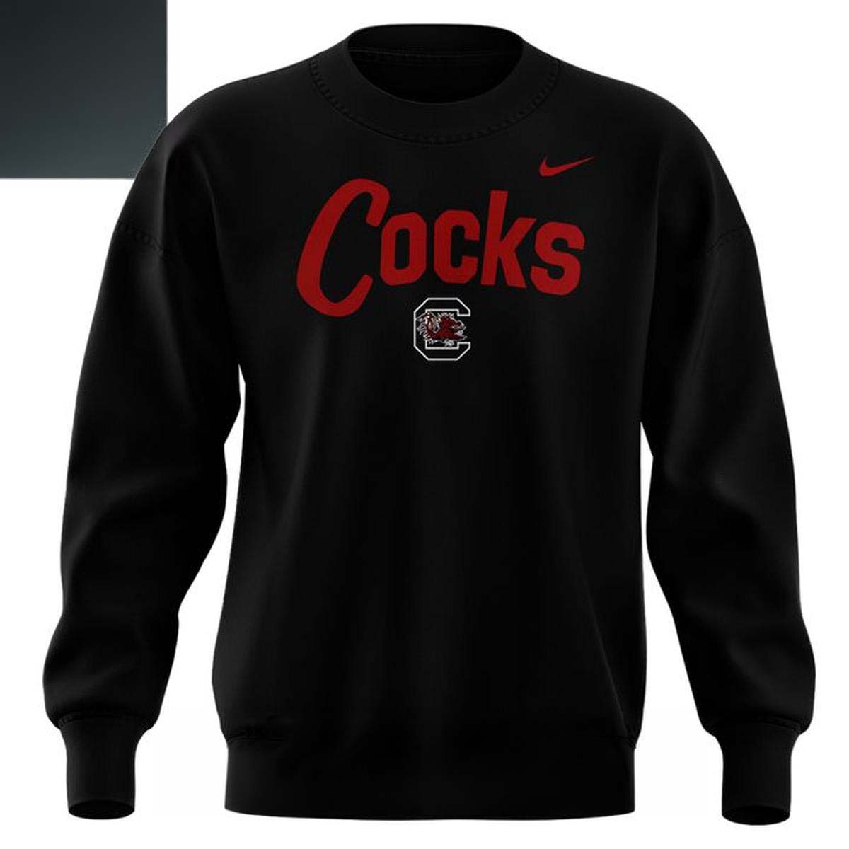 South Carolina Gamecocks Black Crewneck Sweatshirt - Best Gift for Fans - Image 2