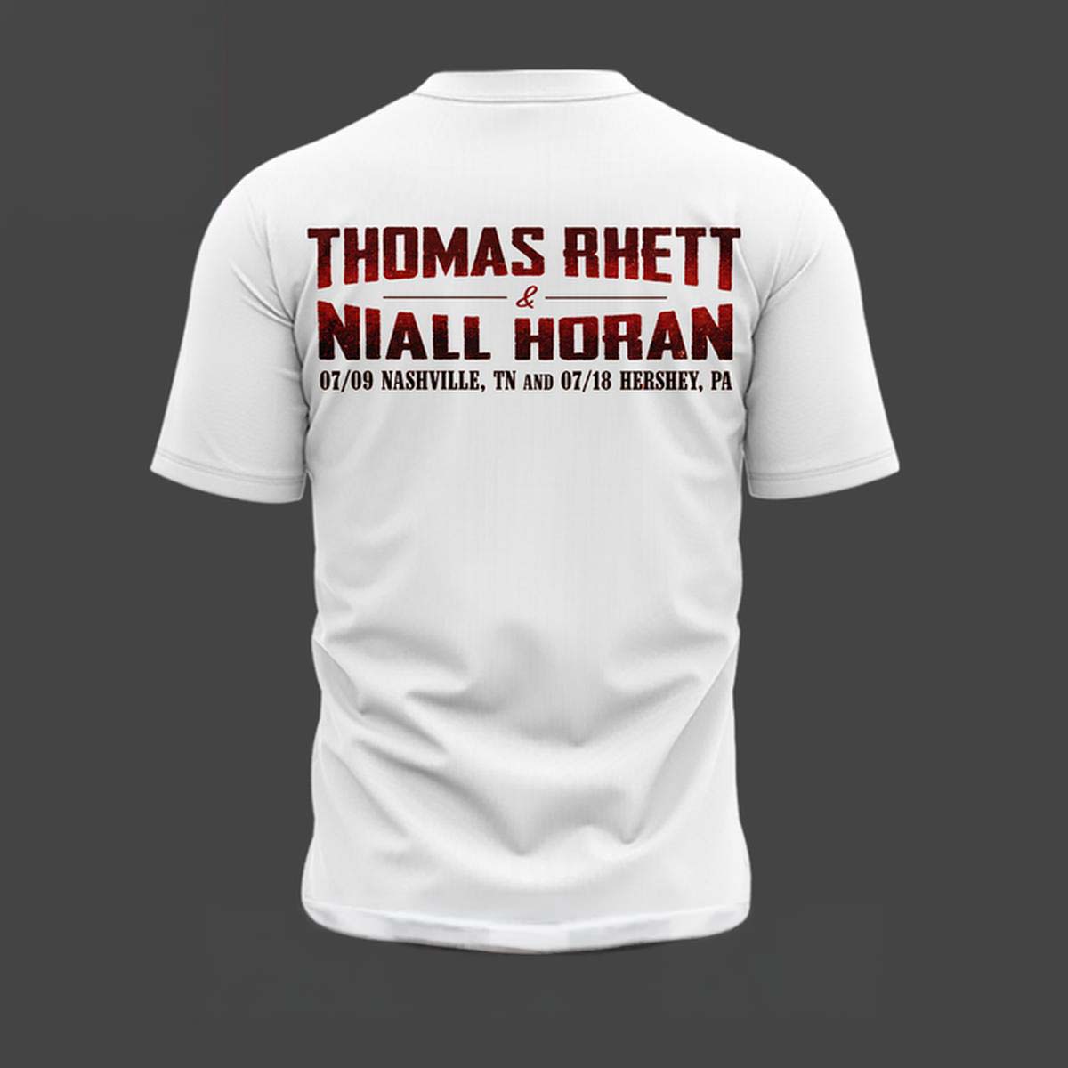 Thomas Rhett x Niall Horan Nashville TN 2026 Concert T-Shirt Gift Idea for Fans - Image 3
