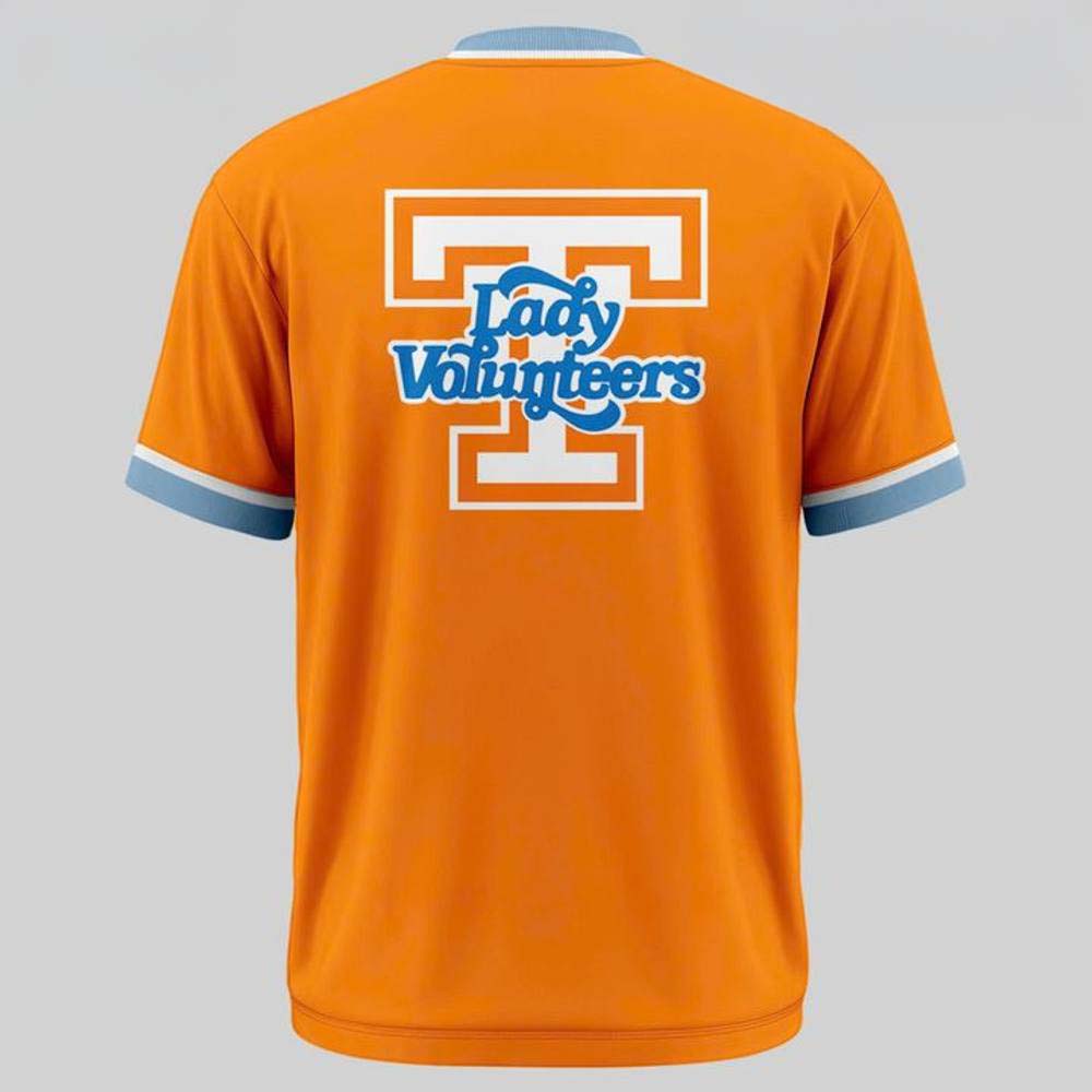 Lady Vols Basketball New Orange Uniform T Shirt Limited Edition - Image 3
