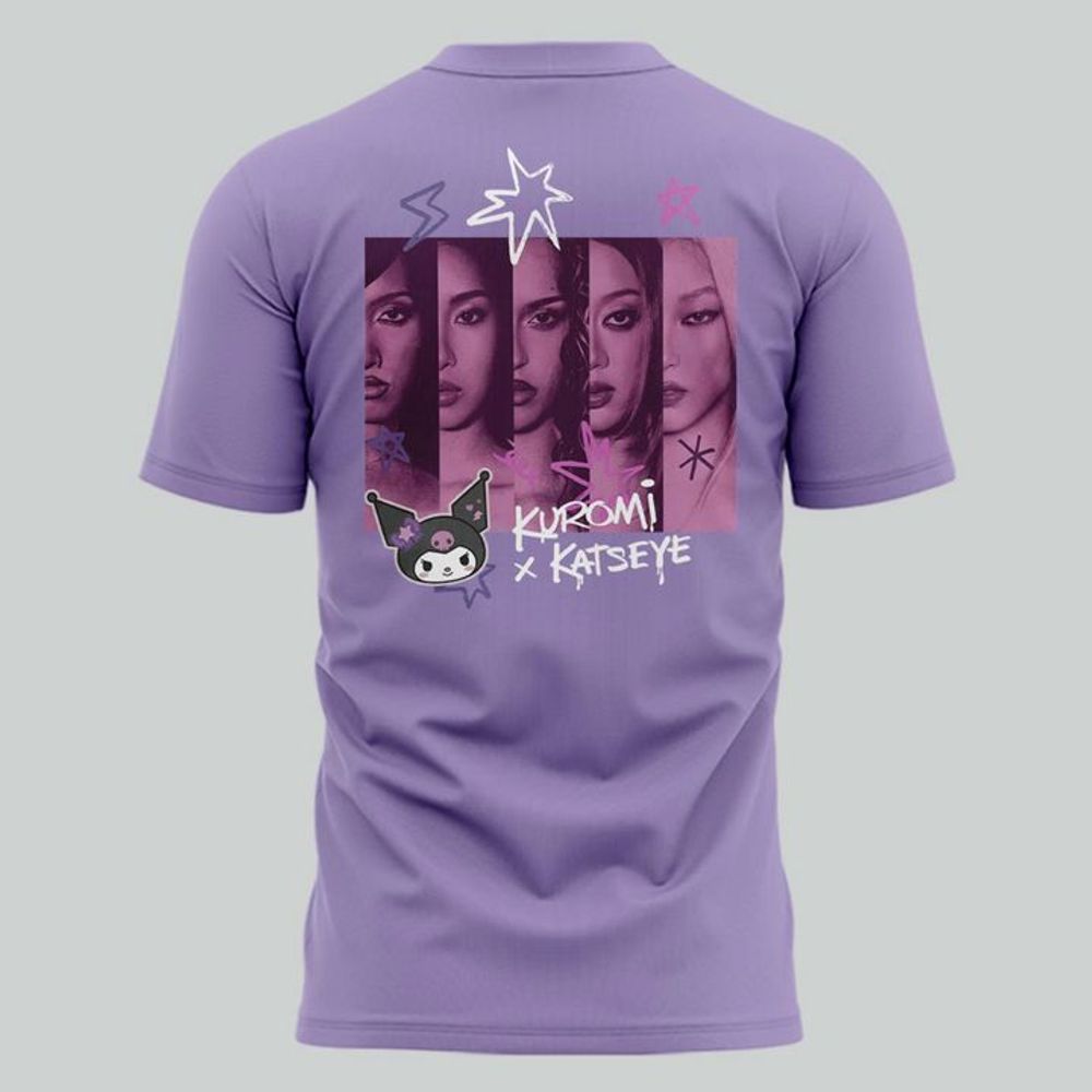 New 2026 KATSEYE x KUROMI Collab Shirt - Image 3
