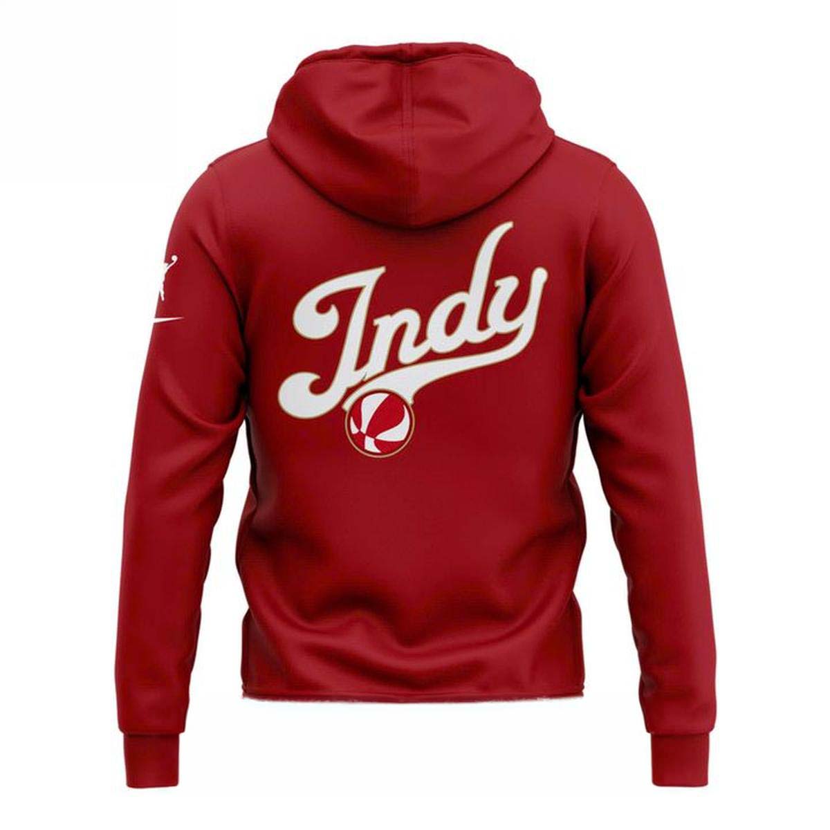 2026 Indiana Fever Caitlin Clark Red Zip Hoodie - Image 3