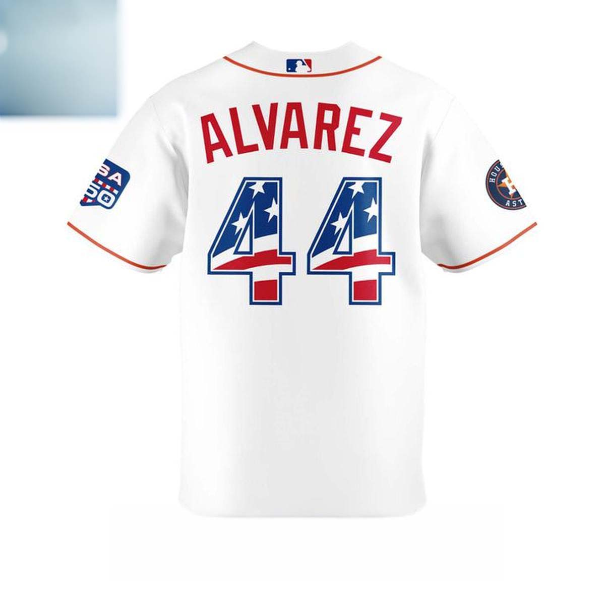 Yordan Alvarez Houston Astros 2026 Baseball Jersey - Best Gift for Fans - Image 3