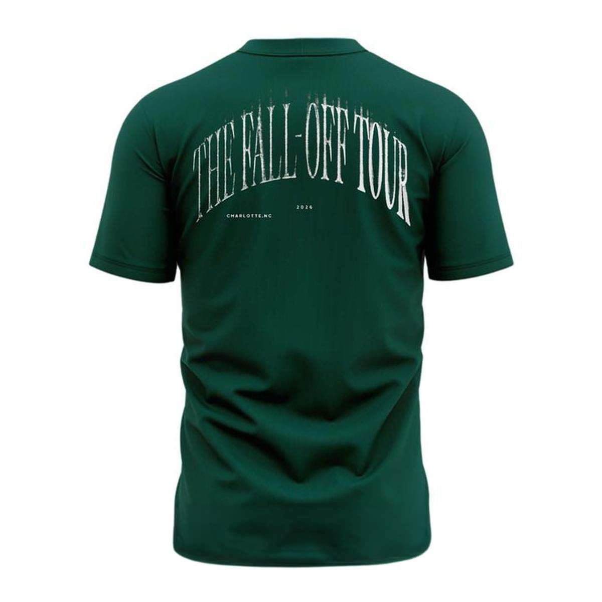 J Cole The Fall Off Tour Charlotte 2026 Concert Graphic Tee - Best Gift for Fans - Image 3