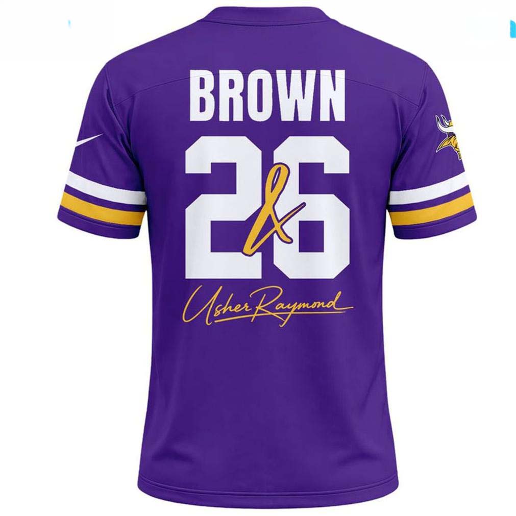 Chris Brown Minnesota Vikings RB Tour Jersey - Image 3