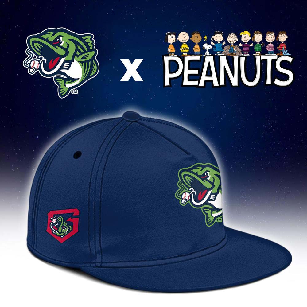 Snoopy Gwinnett Stripers Peanuts Night Custom Baseball Jersey - Gift Idea for Fans - Image 3