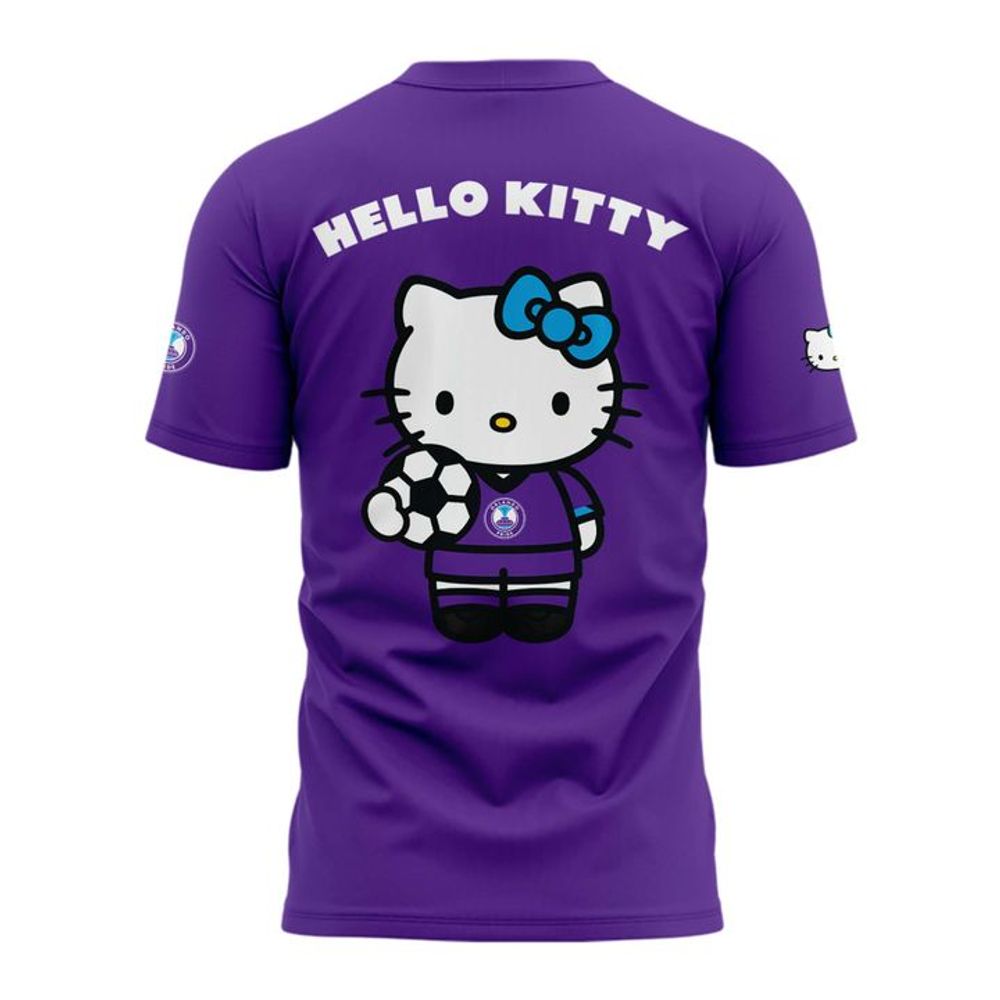 Orlando Pride x Hello Kitty 2026 Limited Edition Purple Shirt - Image 3