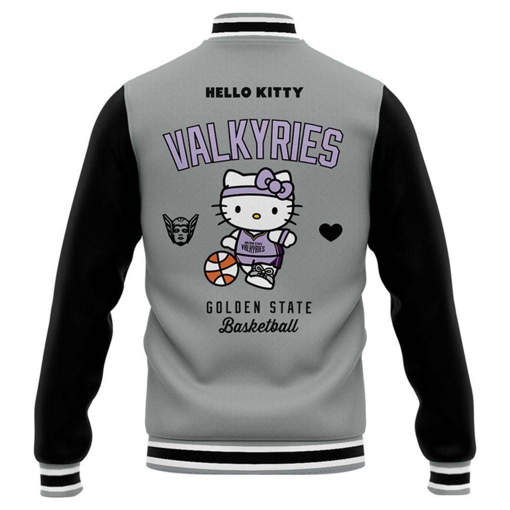 Golden State Valkyries WNBA x Hello Kitty 2026 Special Edition Jacket - Image 3