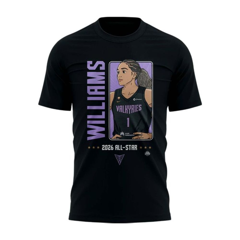 Gabby Williams 2026 AllStar Golden State Valkyries Limited Edition Shirt - Image 3