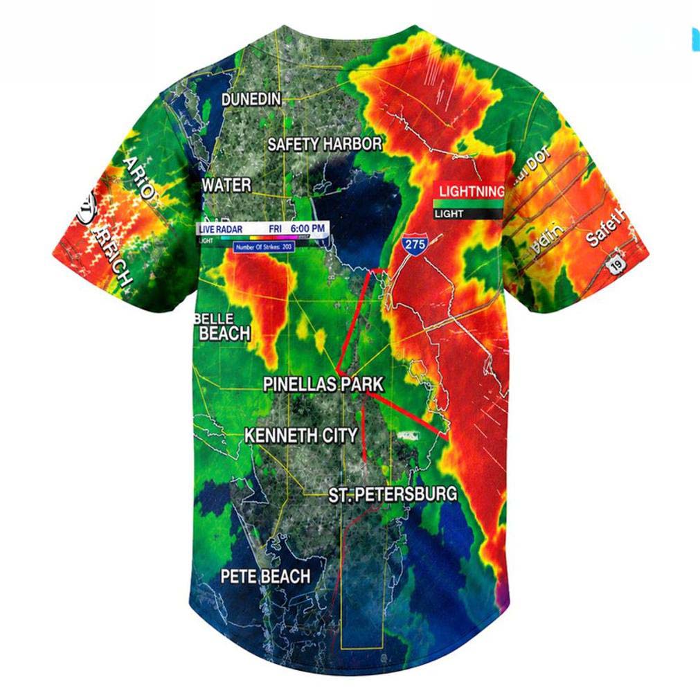 Dunedin Blue Jays Weather Gods Baseball Jersey - Image 3
