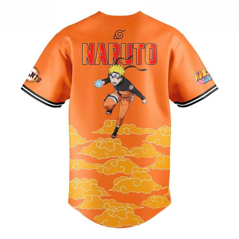 San Francisco Giants x Naruto Shippuden Anime Night 2026 Special Baseball Jersey - Gift Idea for Fans - Image 3