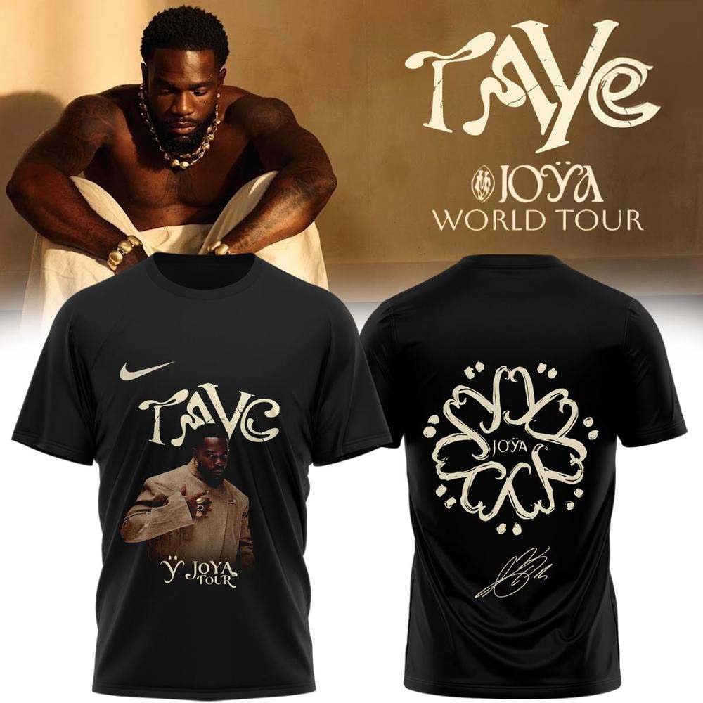 Tayc Joya World Tour 2026 Limited Edition T Shirt - Image 3