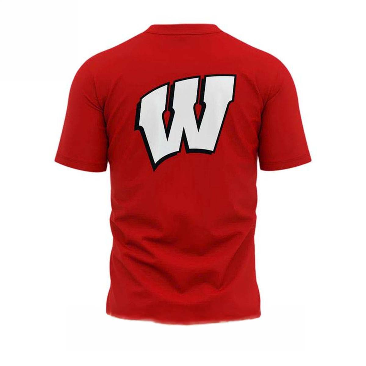 Wisconsin Badgers Under Armour Lambeau Field Red TShirt Cheesehead Bucky Gift for Fans - Image 3