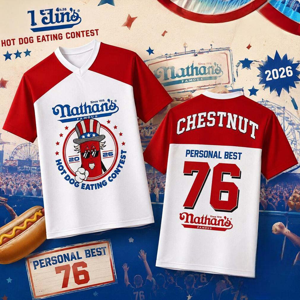 Joey Chestnut Nathans Hot Dog Contest Shirt - Image 3