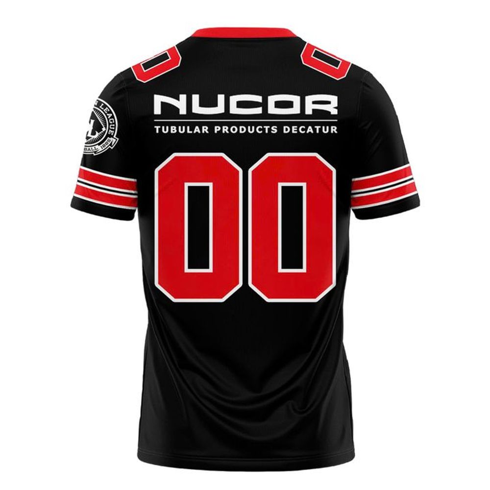 Rocket City Trash Pandas x Nucor Tubular Decatur 2026 Football Jersey - Gift Idea for Fans - Image 3