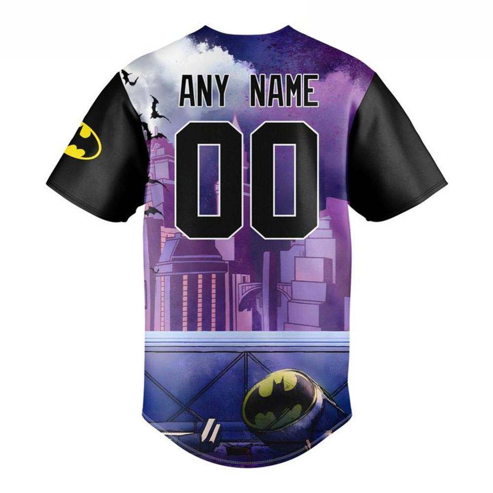 Rocket City Trash Pandas x Batman Superhero Night Baseball Jersey - Best Gift for Fans - Image 3